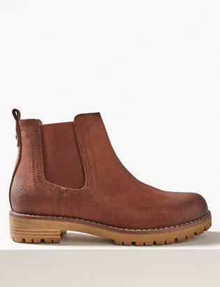 M&S Collection Chelsea Cleat Sole Ankle Boots