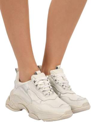 Jeffrey Campbell 60mm Leather Sneakers