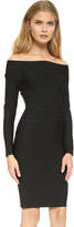 Thumbnail for your product : Herve Leger Signature Essential Long Sleeve Cocktail Dress