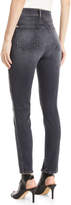 Thumbnail for your product : Alice + Olivia JEANS Good High-Rise Skinny Jeans with Front Slit
