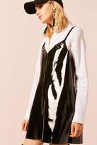 Thumbnail for your product : Forever 21 Faux Patent Leather Grommet Dress