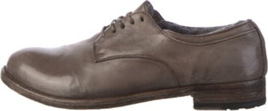 Officine Creative Leather Loafers Brown Round-Toes Lace-Up Closure at Uppers Unfortunately, due to restrictions, this item may not be eligible for shipping in all areas.