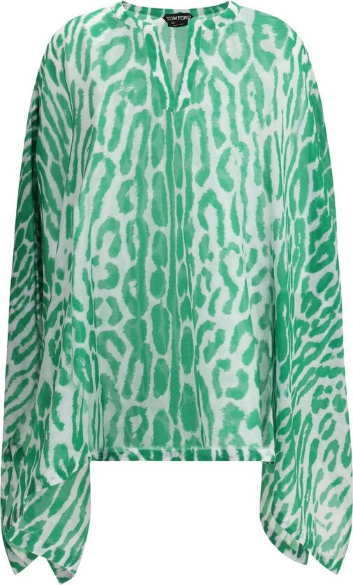 Tom Ford Green Cotton Casual Women's Dress