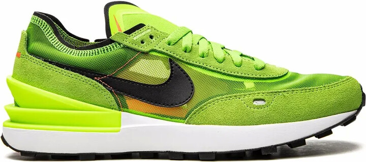 Nike Waffle One "Electric Green" sneakers
