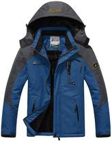Thumbnail for your product : Sawadikaa Men's Outdoor Waterproof Mountain Fleece Plus Size Ski Jacket Sportwear
