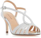 roland cartier silver heels