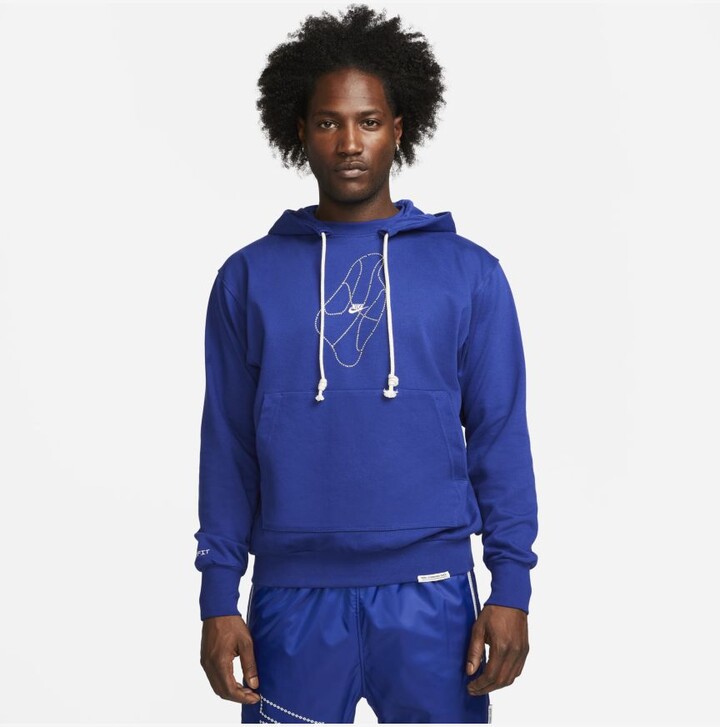 royal blue and black hoodie