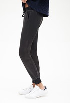 Thumbnail for your product : Forever 21 Faux Leather Drawstring Joggers