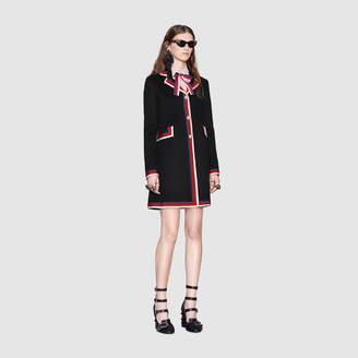 Gucci Wool coat with Sylvie Web