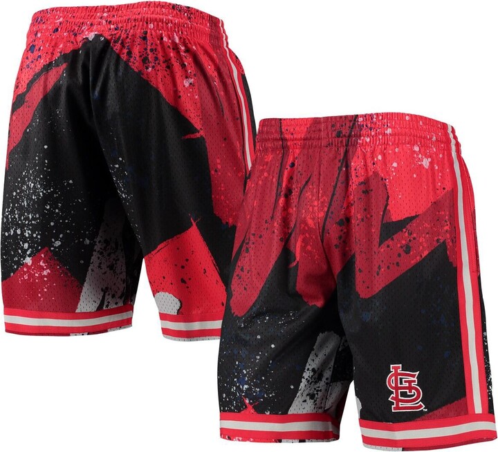 Mitchell & Ness Men's Red St. Louis Cardinals Hyper Hoops Shorts