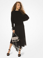 Thumbnail for your product : MICHAEL Michael Kors MK Georgette Asymmetrical Skirt