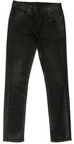 Thumbnail for your product : R 13 Coated Skinny-Leg Jeans