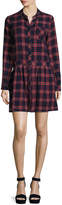 Thumbnail for your product : Current/Elliott The School Dress, Ranch Plaid