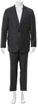 Thumbnail for your product : Hickey Freeman Wool Windowpane Suit