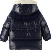 Thumbnail for your product : Moncler Enfant Baby Navy Down Comil Jacket