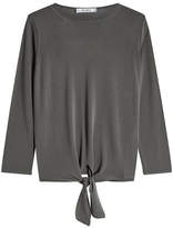 Thumbnail for your product : Max Mara Crepe Front Tie Top