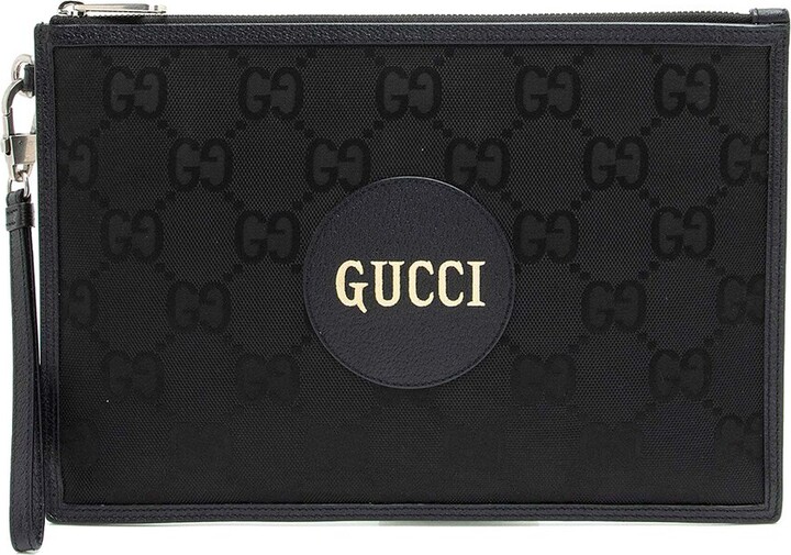 Gucci Black GG Econyl Off The Grid Long Pouch (Authentic Pre-Loved)