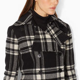 Thumbnail for your product : Ralph Lauren Plaid Wool Coat