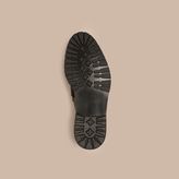 Thumbnail for your product : Burberry Rubber Sole Leather Loafers