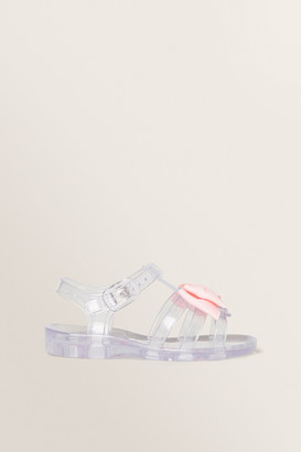seed jelly shoes