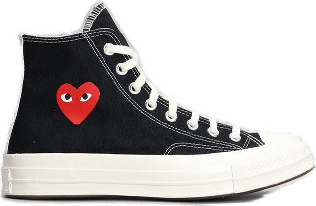 Comme des Garçons PLAY X Converse Play Chuck 70 Lace-Up Trainers