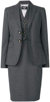 DSQUARED2 classic skirt suit