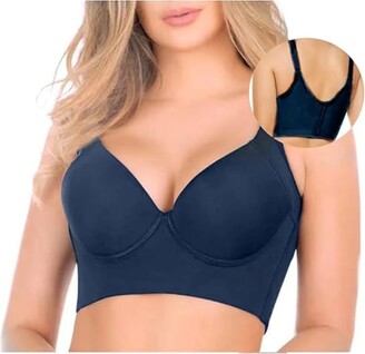 YANDW Strapless Convertible Pushup Bra Heavily Padded Lift Up Supportive  Add Two Cup Multiway Tshirt Bras Black, 32A : : Fashion