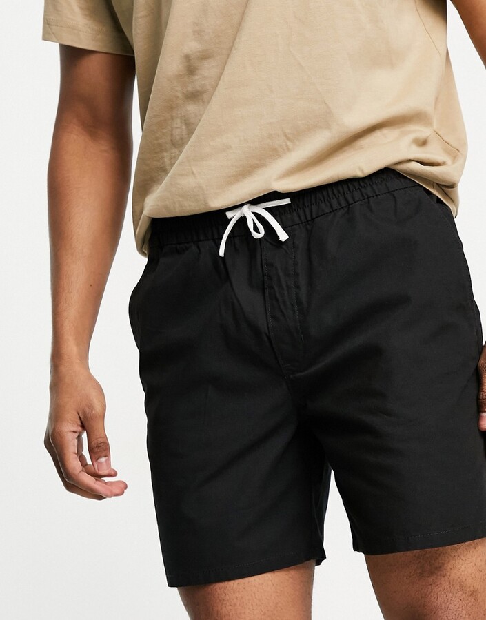 Weekday olsen shorts in black - ShopStyle