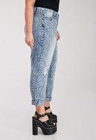 Thumbnail for your product : Forever 21 FOREVER 21+ plus size acid wash boyfriend jeans