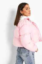 Thumbnail for your product : boohoo Crop Puffer Jacket
