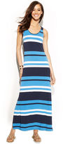 Thumbnail for your product : INC International Concepts Sleeveless Striped Maxi Dress