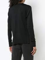 Thumbnail for your product : Derek Lam Long Sleeve Mixed Print Crewneck Sweater