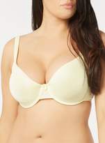 Thumbnail for your product : Evans Lemon and White Rosie 2 PackT-Shirt Bra Set