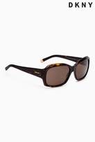 Thumbnail for your product : Next Womens DKNY Tortoiseshell Wrap Around Square Sunglasses