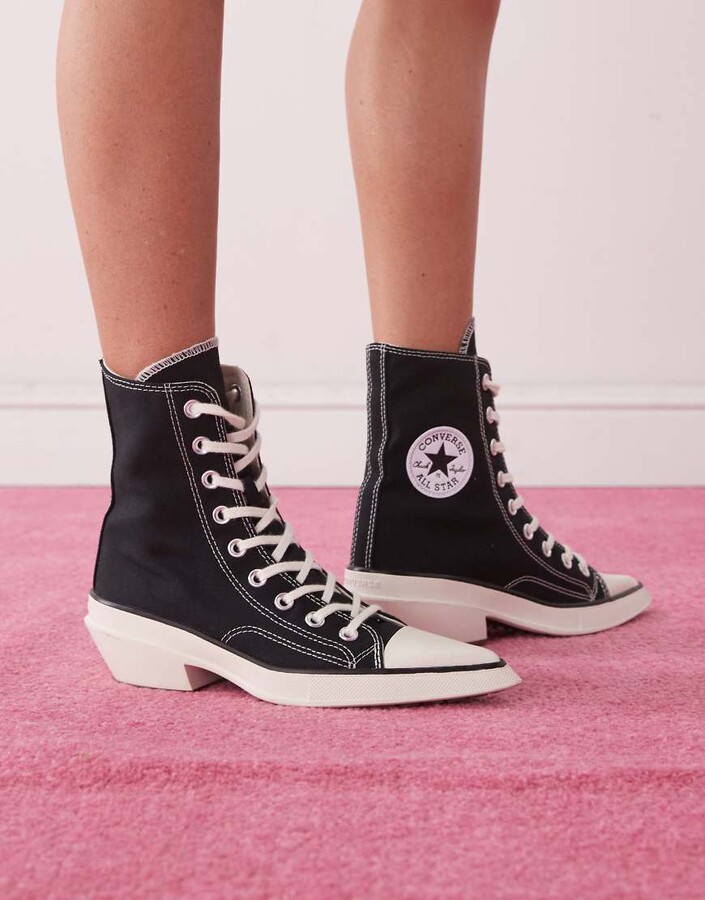 Converse Chuck 70 De Luxe cowboy boots in black