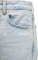 Thumbnail for your product : Off-White Straight high rise cotton denim jeans