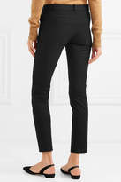 Thumbnail for your product : Joseph New Eliston Cropped Stretch-gabardine Skinny Pants - Black