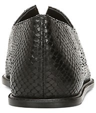 Vince Porto Snakeskin-Embossed Leather Loafers