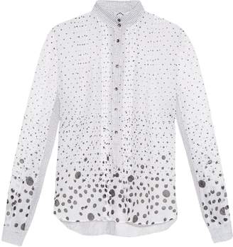 Thierry Colson Peggy polka-dot print blouse