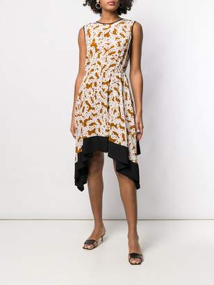Dvf Diane Von Furstenberg Chain Print Dress