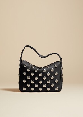 NA-KD studded handbag in black | ASOS