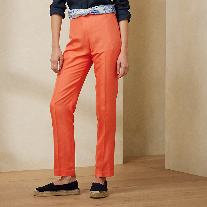 Ralph Lauren Women's Orange Pants | ShopStyle