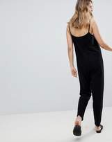 Thumbnail for your product : ASOS Maternity DESIGN Maternity Lounge Super Soft Touch Jumpsuit