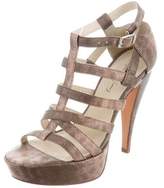 Thumbnail for your product : Elizabeth and James Embossed Platform Sandals