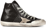 Thumbnail for your product : Golden Goose Sequined Francy Hi Sneakers