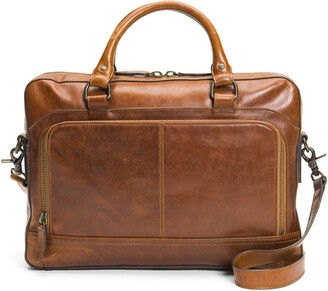 Frye Logan Leather Briefcase