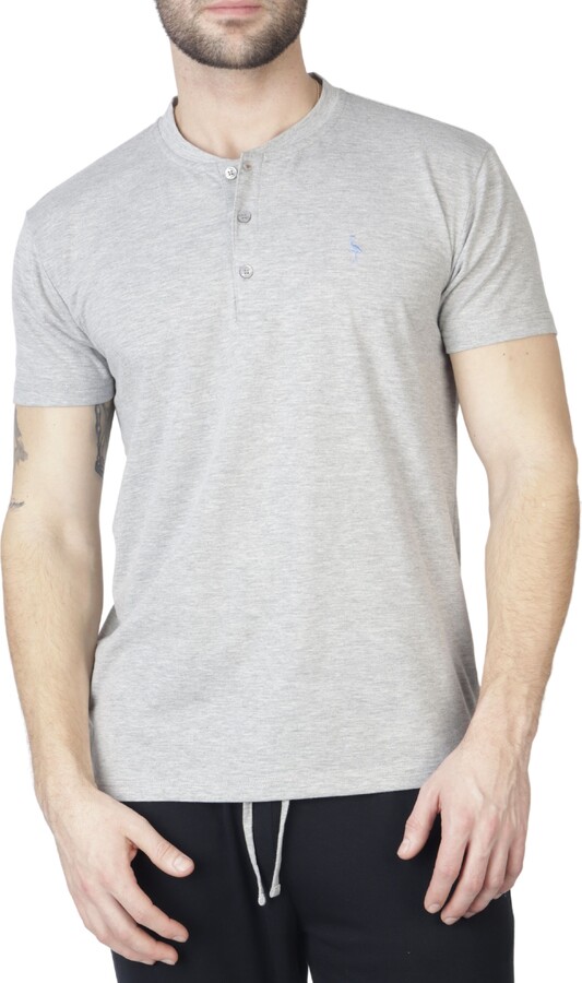 Tailorbyrd Short Sleeve Henley T-Shirt