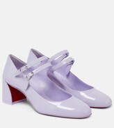 Thumbnail for your product : Christian Louboutin Miss Jane patent leather pumps