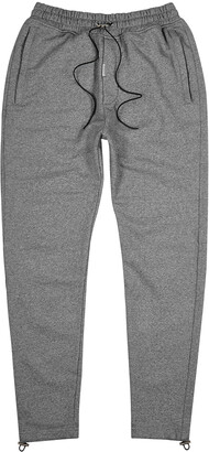 Represent Grey Melange Cotton Sweatpants