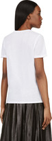 Thumbnail for your product : Christopher Kane White 'Petal' Appliqué T-Shirt